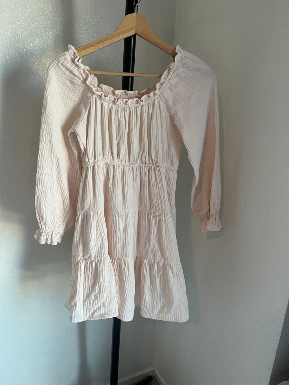 Girls 10/11 Tiered Dress 100% cotton